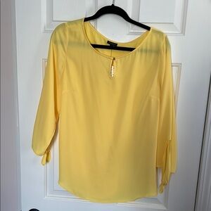 NWT Talbots Yellow Women's Tunic